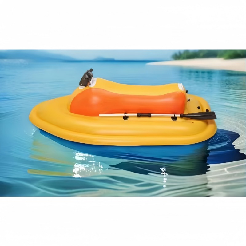 Fishing Equipment Jet - Moto d'acqua elettrica gonfiabile, dotata di
