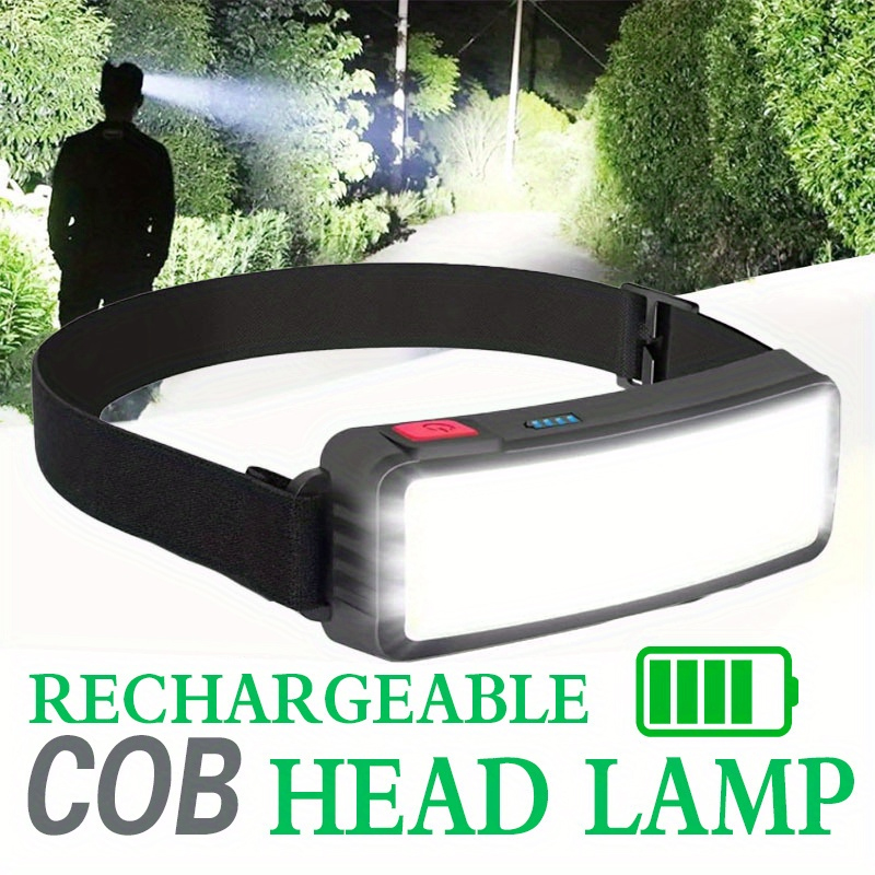 Fishing Headlamp - Potente lampada frontale a LED COB