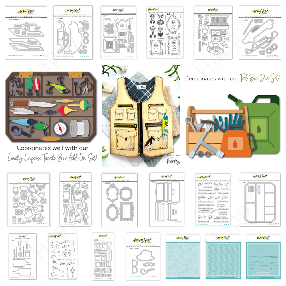 Tackle Box - Fustelle in metallo per scatole da