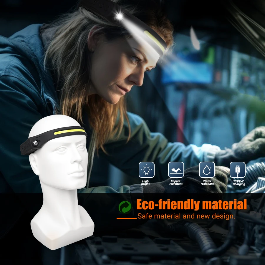 Faro ricaricabile Sensore di m - Fishing Headlamp recensione e prezzo