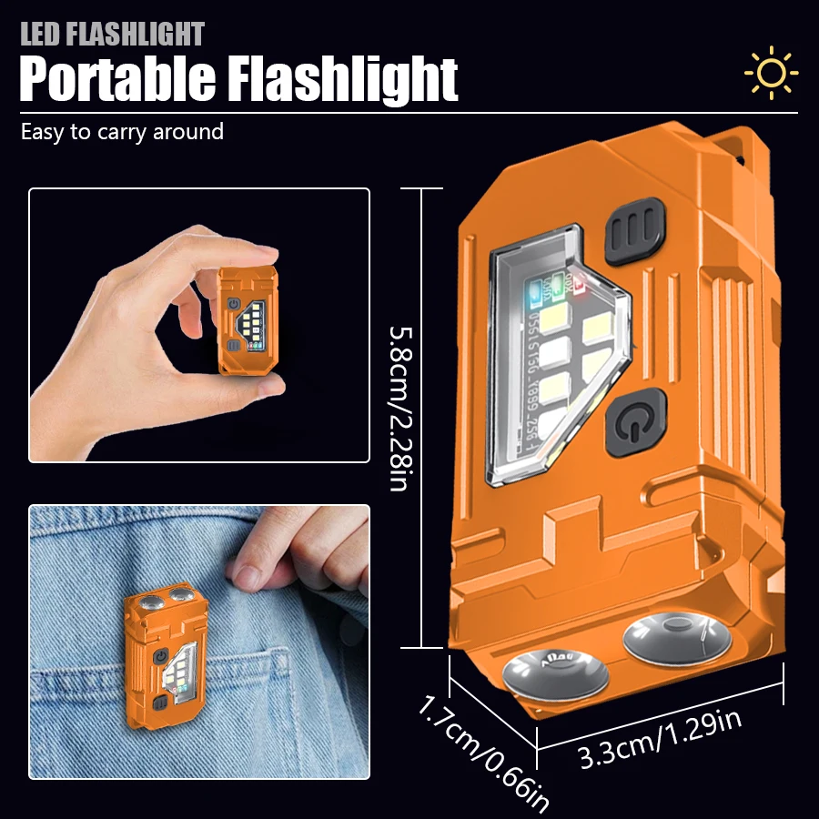 Mini portachiavi torcia EDC to - Fishing Headlamp recensione e prezzo