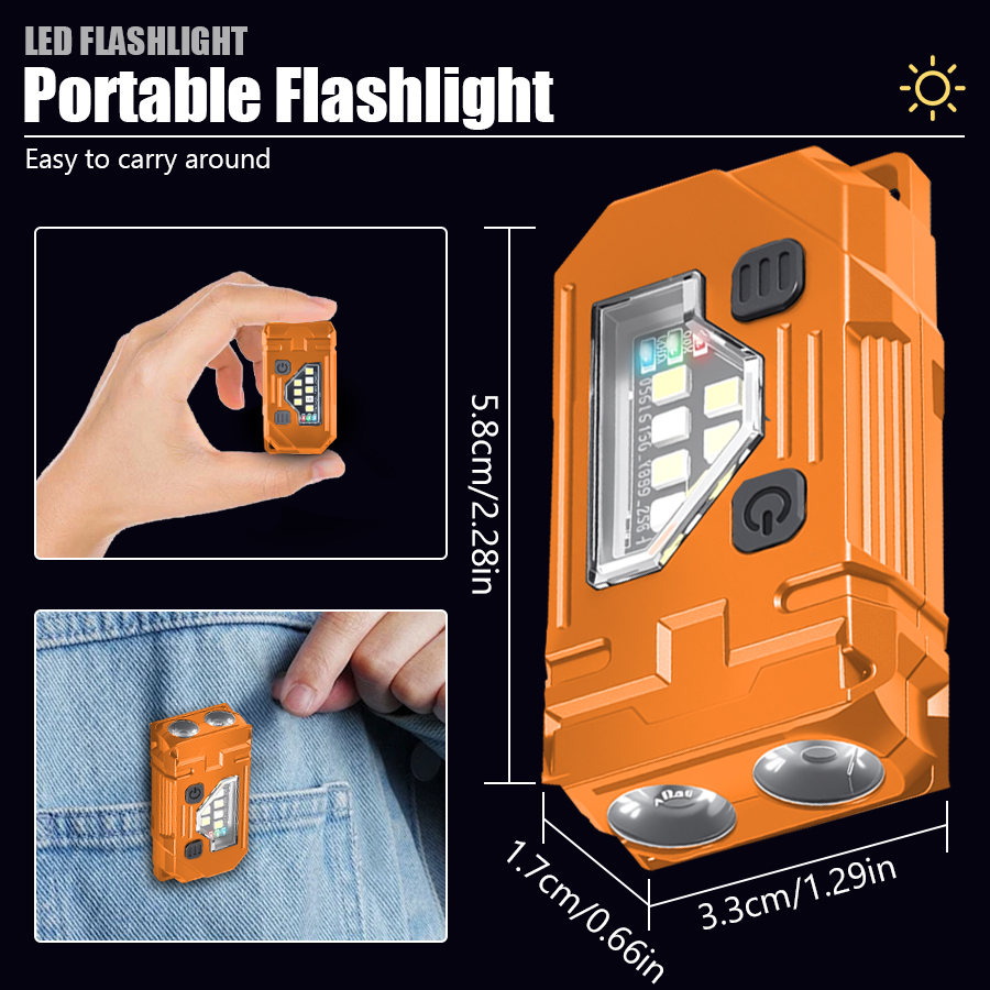 Mini Torcia Portachiavi EDC Ri - Fishing Headlamp recensione e prezzo