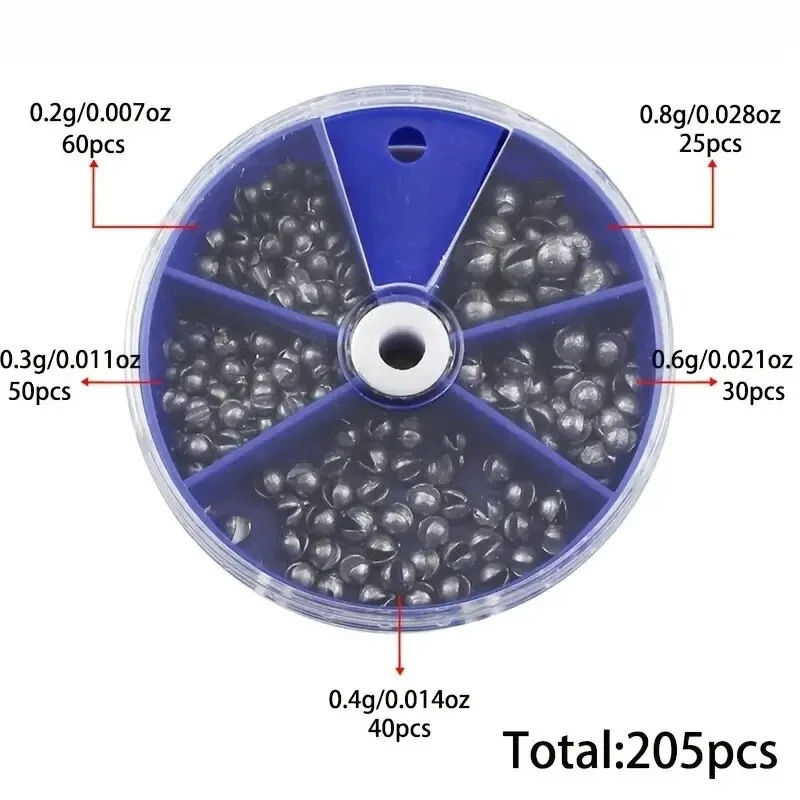 Pesi da pesca Split Shot, 205  - Tackle Box recensione e prezzo